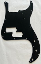New Great- For Fit Fender '62 Precision P Bass Guitar Pickguard 3 Ply Black