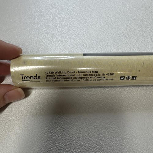2014 Trends AMC Walking Dead Poster 13739 Terminus Karte Neu - Bild 9 von 9