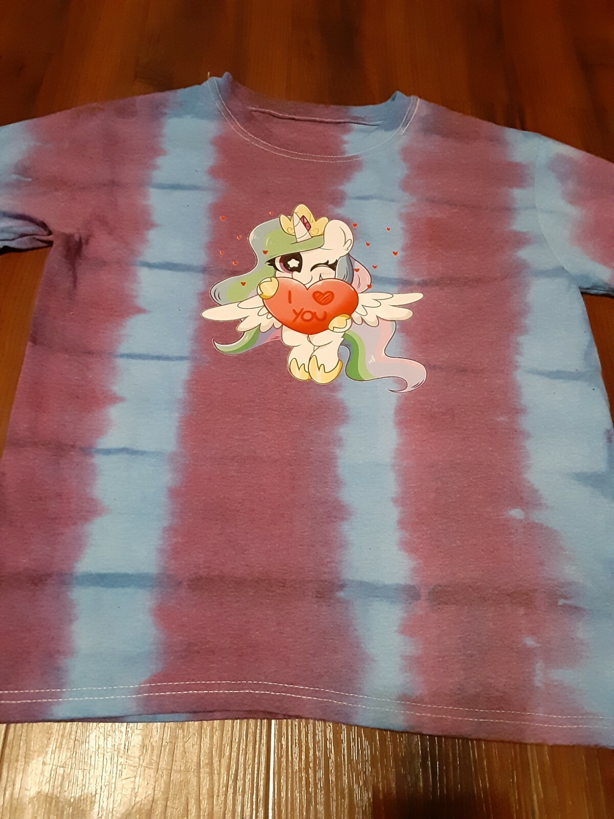 Camicia pony giovane Xlarge tie dye
