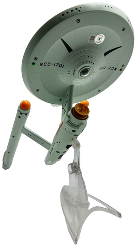 William Shatner firmato Star Trek nave stellare Enterprise ""Kirk"" Beckett testimone - Foto 11 di 12