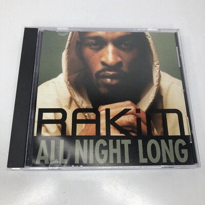 RAKIM All Night Long CLEAN VERSION & INSTRUMENTAL PROMO DJ CD Single