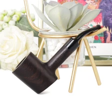 MUXIANG Ebony Wood Tobacco Smoking Pipe Wooden Pipe for 3mm Filter