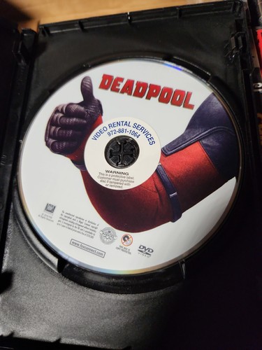 Deadpool (DVD, 2016) Former rental no digital copy - 第 3/3 張圖片