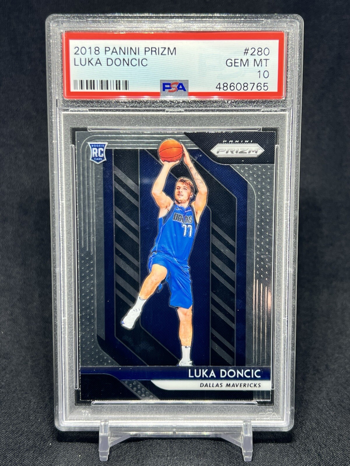 2018-19 Luka Dončić Panini Prizm - #280 PSA 10 (RC)