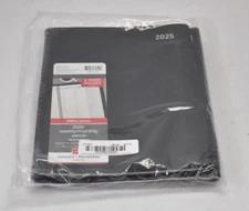 Lot of 3 Office Depot 2025 Weekly/Monthly Planners Vertical Format Jan-Dec