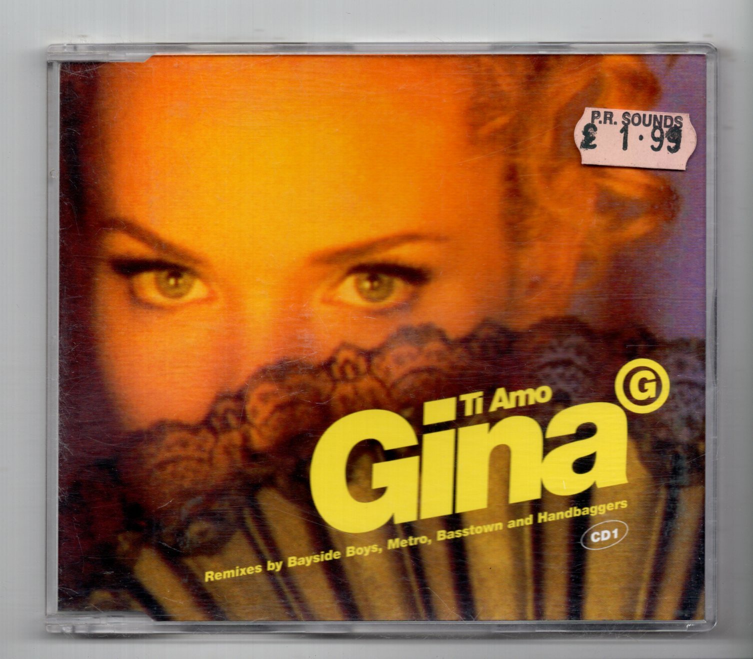 (KJ45) Gina G, Ti Amo - 1997 CD