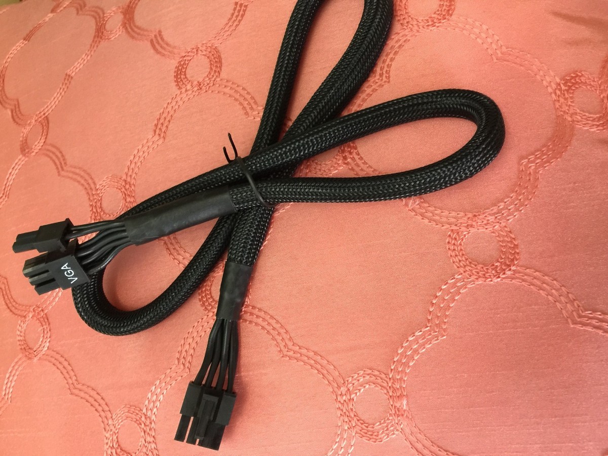 Compatible With Evga Supernova G2 8-pin To Dual 8-pin 6-pin Pcie Vga Da 8 Pin A Doppio 8 Pin E 6 Pin Evga Supernova G2 - Foto 10