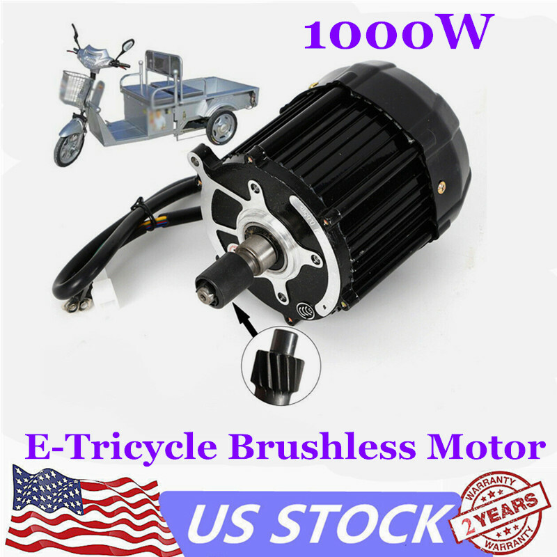 48V 1000W Electric Motor for Bicycle Brushless Motor EBike ETricycle