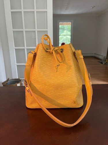 Louis Vuitton Petit Noe Epi Yellow (103649) | eBay