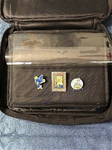 NEW Embroidery Aladdin's Genie Pin Trading Book Bag for Disney Pin Collections - Picture 5 of 10