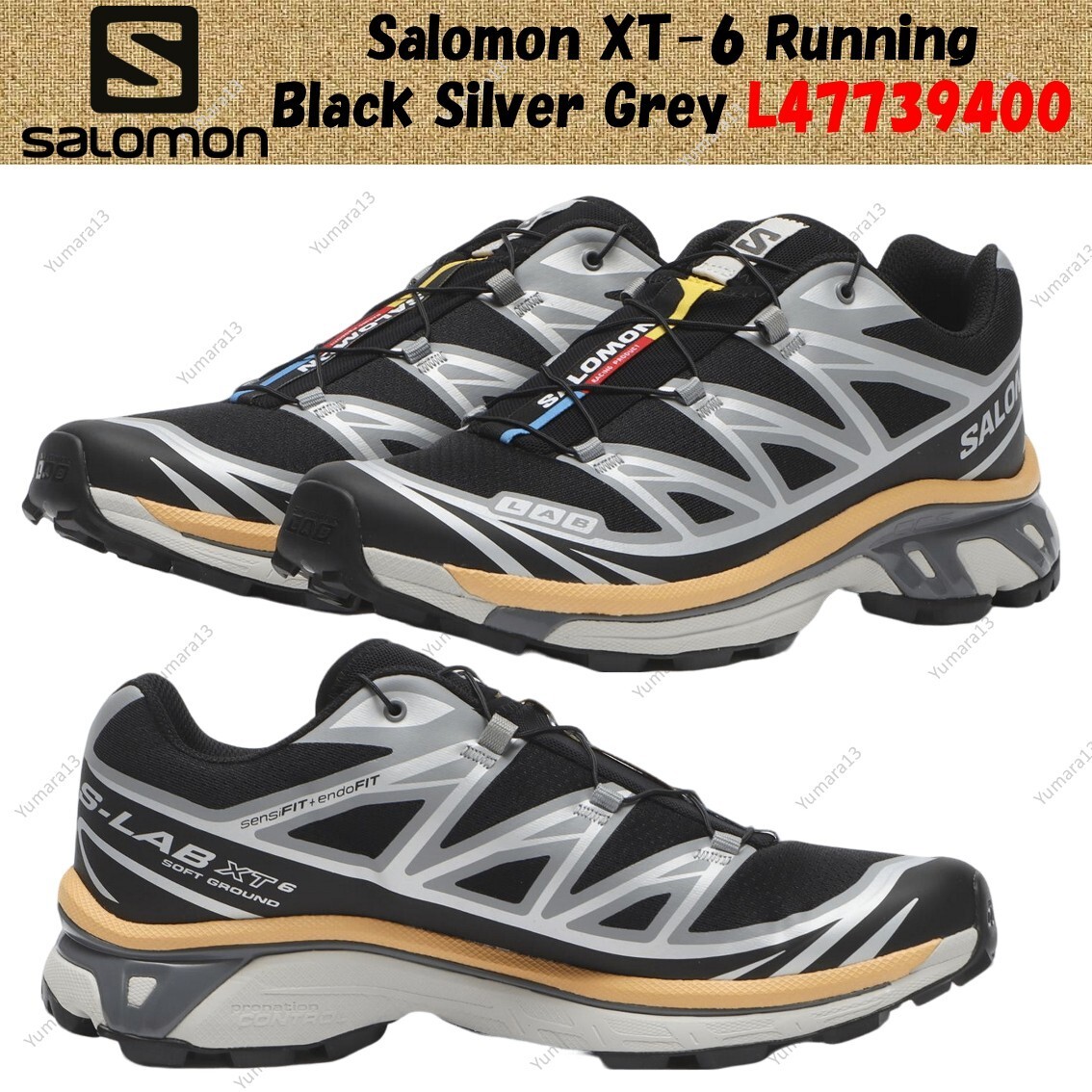 靴 SALOMON xt-6 BLACK XT-6 Unisex Sportstyle Shoes | Salomon