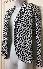 Nwot "therapy" Stunning Black & White Soft Jacket Size 12