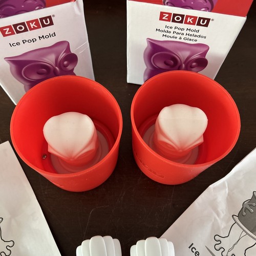 Zoku Ice Pop Popsicle Molds #014 Oliver The Owl, Set Of 2 - Picture 11 of 11