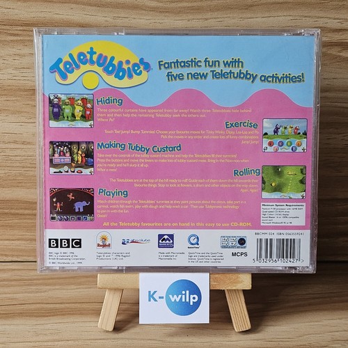 Teletubbies Favourite Games New & Sealed Microsoft Windows 95 & 98 BBC PC Game - 第 2/24 張圖片