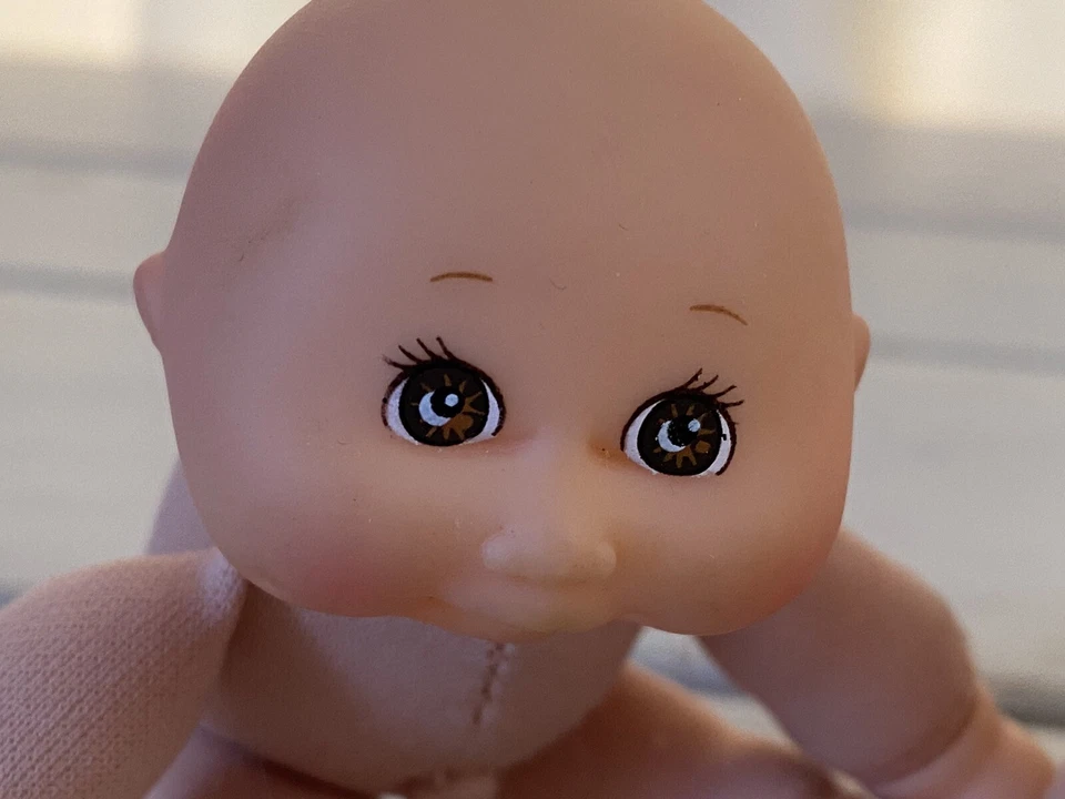 Lot 2 Anciennes poupées Patouf  Cabbage patch Kids Mattel 1996.  11 cm - Photo 2/4