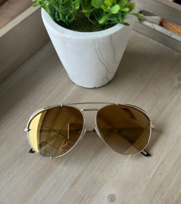 DIFF Gold KoKo Sunglasses Diff Eyewear | Accessories | Diff Koko Sunglasses Aviator  main image 2