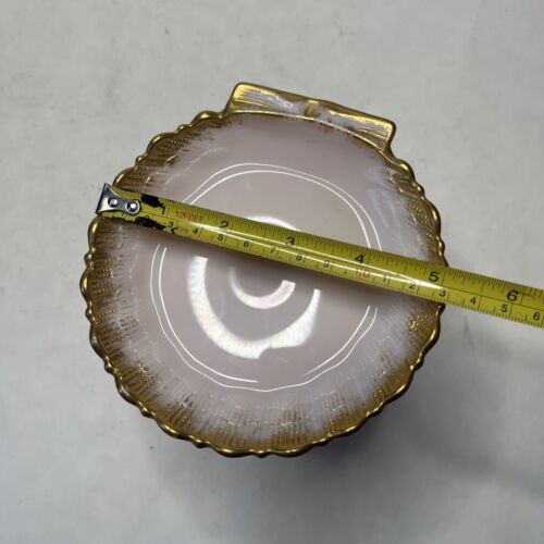 Corona Cambridge Toscana Nudo Rosa Vetro Latte Rifinitura Oro - Foto 5 di 6