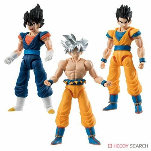 *Juego de 3 figuras 2018 de Bandai Dragonball Shodo Neo 6 Ultra Goku Vegetto Gohan - Imagen 6 de 6