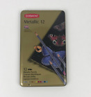 Derwent 12 Color Metallic Pencil Tin