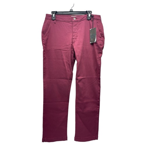 Studio Blue Women’s Size 31 33/28 Wine Color Straight Leg Jean Pants Stretchy