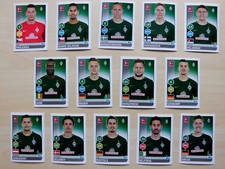 alle 14 Spielerbilder/Sticker SV Werder Bremen Topps Bundesliga Saison 2017/18