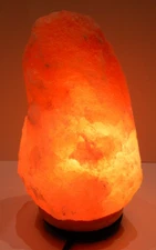 Jia Feng Salt Lamp JF-TG01 Dimmable 8" Tall 15 Watt
