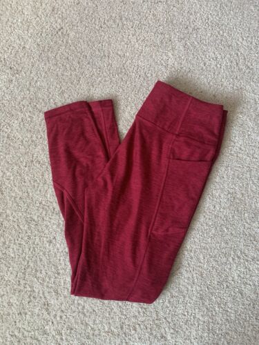 Victoria's Secret Incredible Essential Leggings Damen Größe Medium rot