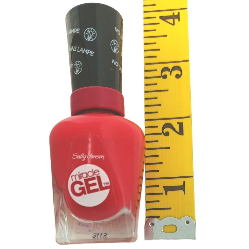 Sally Hansen Miracle Gel 329 Pink Tank 0.5 oz Nail Polish eBay