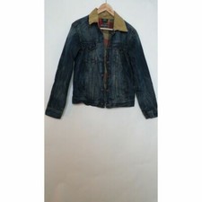 Eddie Bauer Kids Blanket Lined Denim Jacket XL