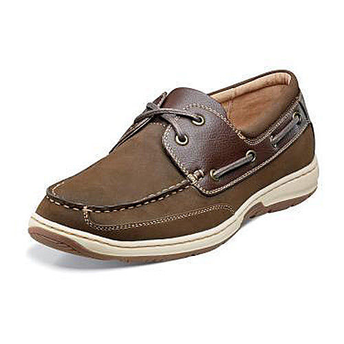 SAOLA NUOVA NUNN BUSH Outrigger marrone scarpa da barca Oxford 84405