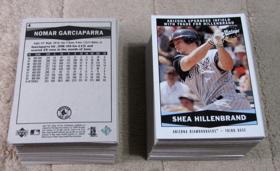 2004 Upper Deck Vintage Baseball  (Pick Choose Complete) - Image 2 of 2