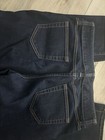 WOMENS ST JOHNS BAY STRAIGHT LEG SKINNY JEANS DARK BLUE SIZE 8P  — photo 5