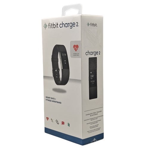 NEW Fitbit Charge 2 Heart Rate Monitor Fitness Activity Tracker Multi(S + L) - Picture 10 of 15