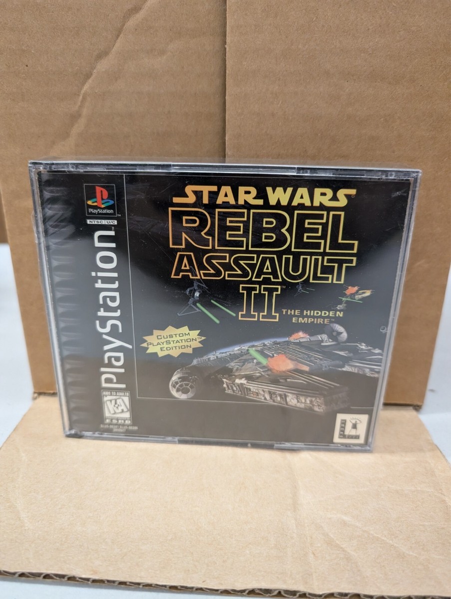 Star Wars: Rebel Assault II -- The Hidden Empire (Sony PlayStation
