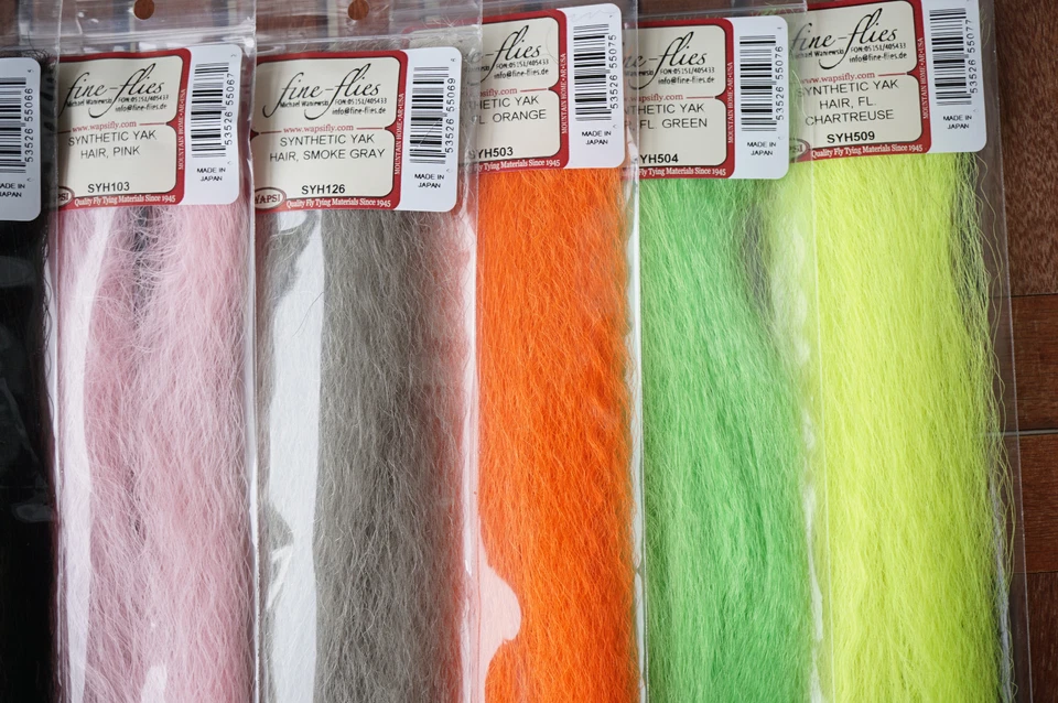 YAK Haar synthetisch 60 cm lang 9 Farben Wapsi USA Yak Synthetic AUSVERKAUF -50% - Bild 3 von 3