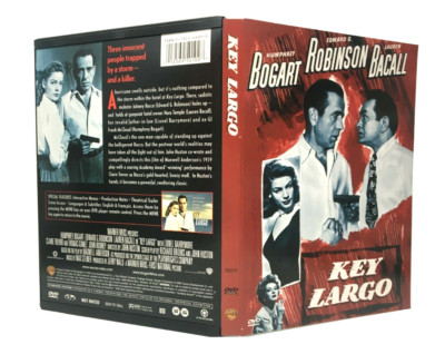 DVD Key Largo Humphrey Bogart, Lauren Bacall, Edward G Robinson