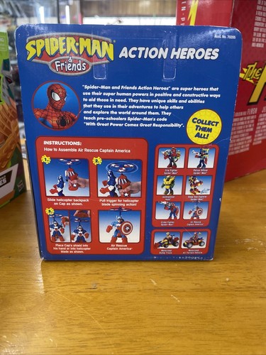 Spider-Man & Friends Action Heroes Air Rescue Captain America - Picture 4 of 6