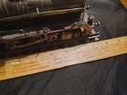handmade Steam punk metal train Locomotive sculpture recycled material 8" — photo 6