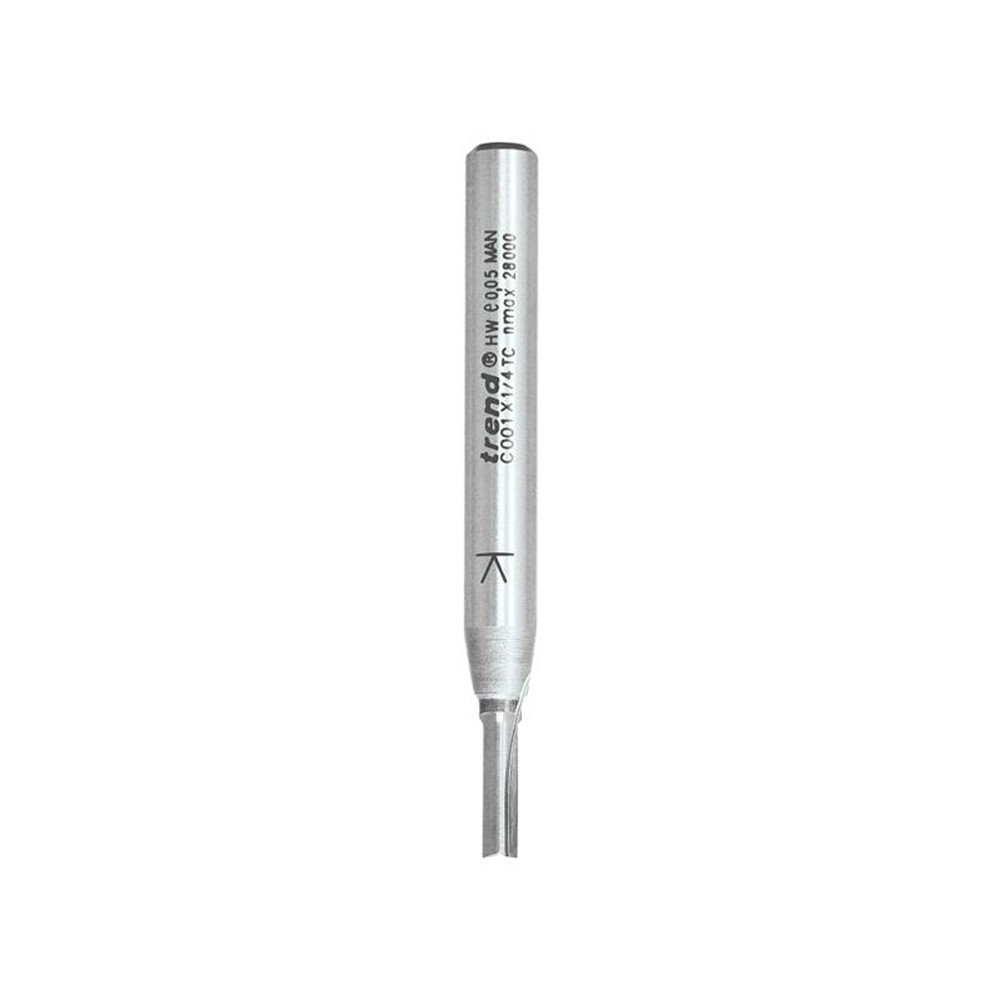 Trend Craftpro Two Flute Straight Router Cutter - Image 6