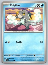 Frigibax 057/193 Common Paldea Evolved Pokemon Near Mint