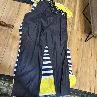 Helly Hansen Mandal Bib Overalls XXL Navy Waterproof Workwear NWT