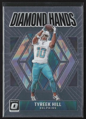 2024 Donruss Optic #8 TYREEK HILL DIAMOND HANDS