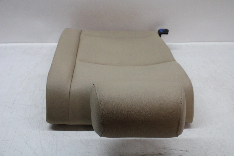 2013 BMW 528XI REAR RIGHT UPPER SEAT CUSHION BEIGE LEATHER OEM 11 12 13 14 15 16 - Image 4 of 4