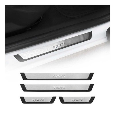 Door Sill Scuff Plate for Range Rover Velar 2018-2026 Sport Stainless Steel 4x