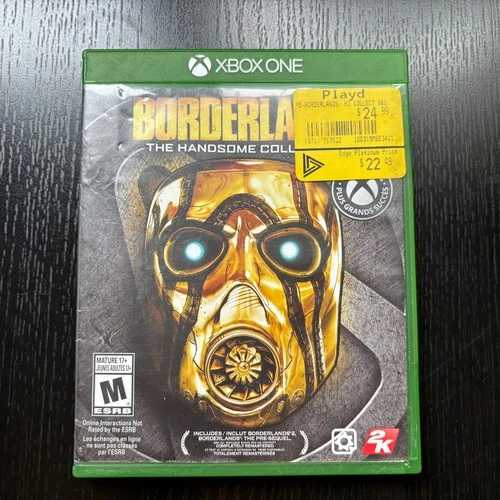 Borderlands The Handsome Collection (Microsoft Xbox One, 2015) (CIB) (Tested)