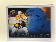 Nashville Predators - Filip Forsberg - 25/26 UD Series 1 - Compositions #CMP-15
