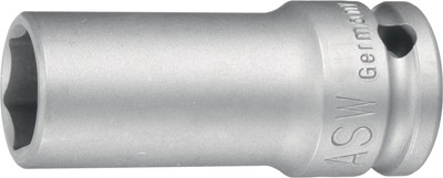 Kraftschraubersteckschlüsseleinsatz 750 L 1 Zoll 6KT SW 46mm L.100mm ASW