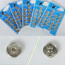 SNAP FASTENINGS Poppers Sew Clothing High quality Press Studs Duvet Button 20Pc