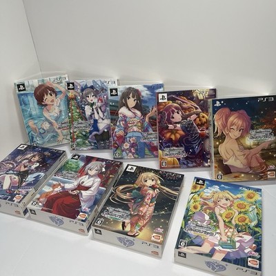 Idolm@ster Cinderella Girls Gravure For You! FULL SET Vol 1-9 PS3 + DVD Set USA