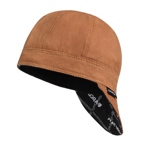 Reversible Welding Cap, 8 Panel Protective Welders Cap, 10 oz Fireproof Cotto...